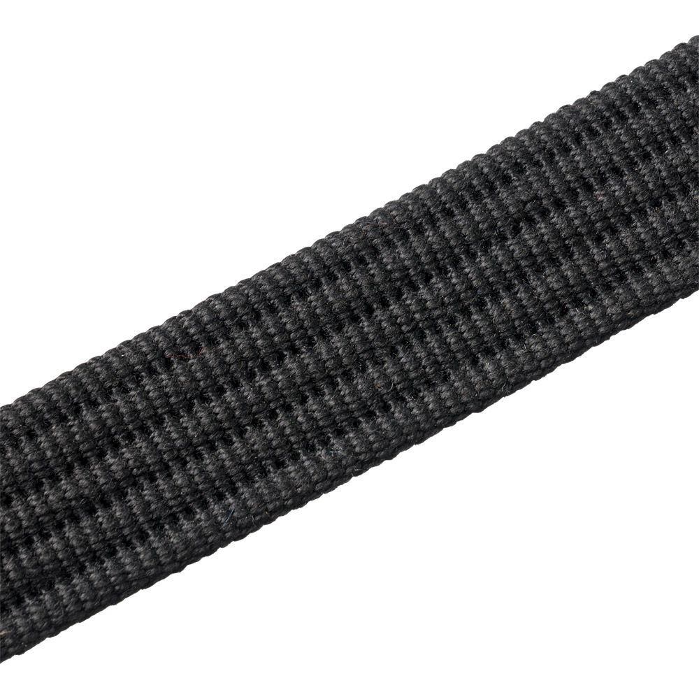 Tough 1 50' Ribbed Cotton Lunge Line- Black