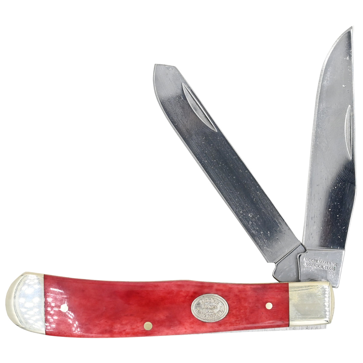 Moore Maker German Red Bone Trapper Knife