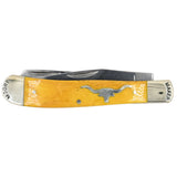 Moore Maker Yellow Bone Trapper Knife with Longhorn