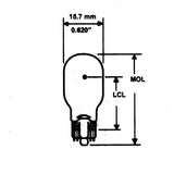 Interior Door Light Bulb 912 (Single)