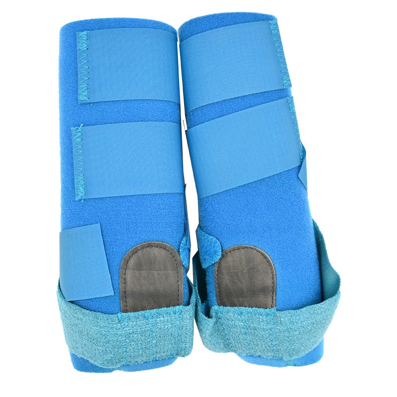 5 Star Turquoise Patriot Sport Boots– Front