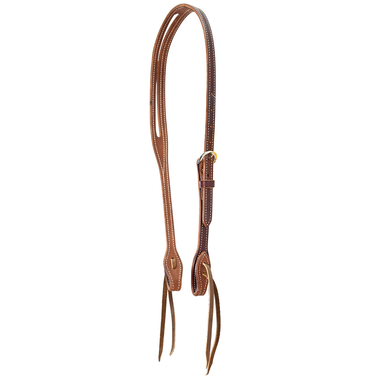 Cowperson Tack 5/8" Latigo Slot Ear Headstall