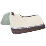 5 Star 3/4" All Around Saddle Pad w/ Inset Wear Leathers- 30"x30"