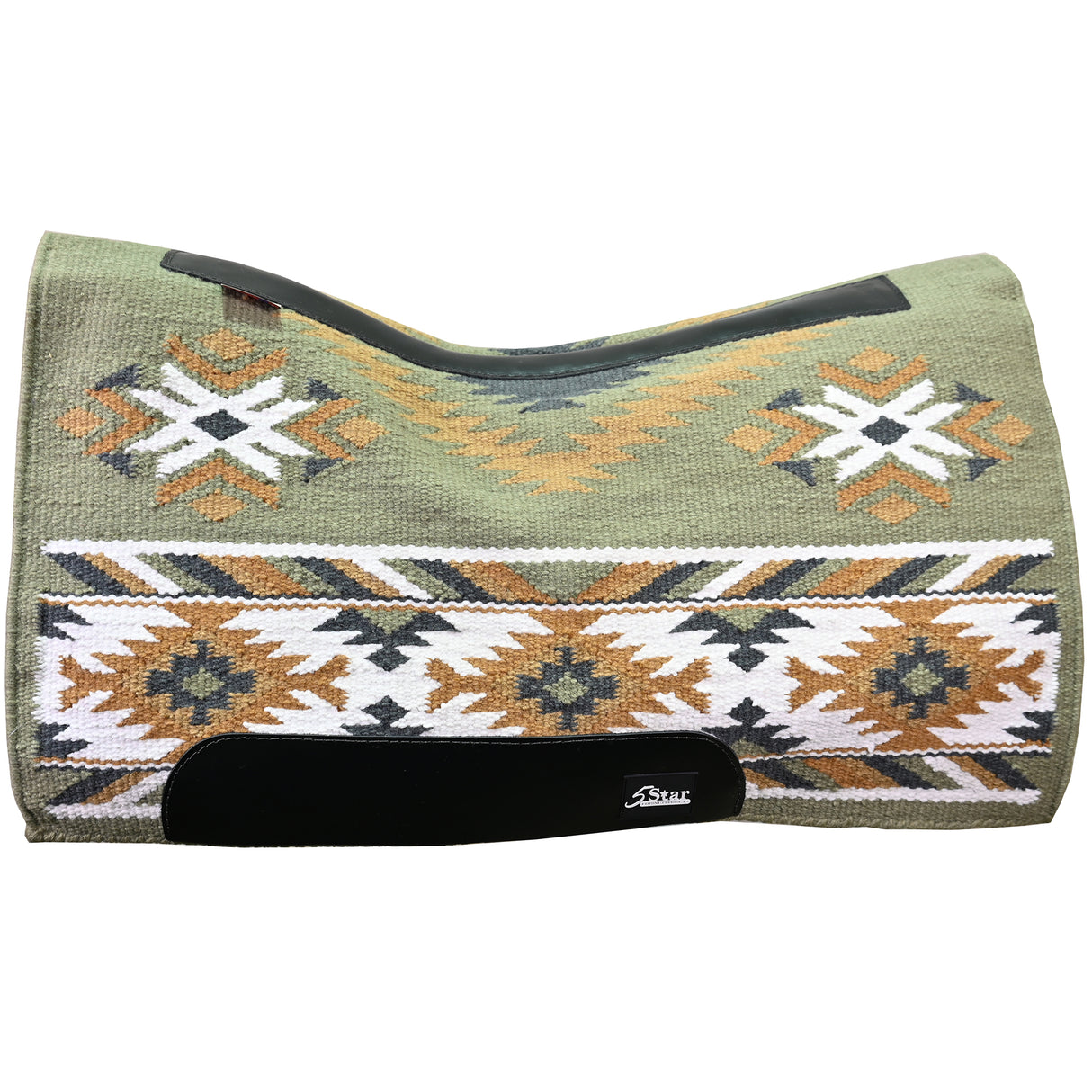 5 Star 3/4" Sage Canyon Ultimate Show Saddle Pad- 34"x38"