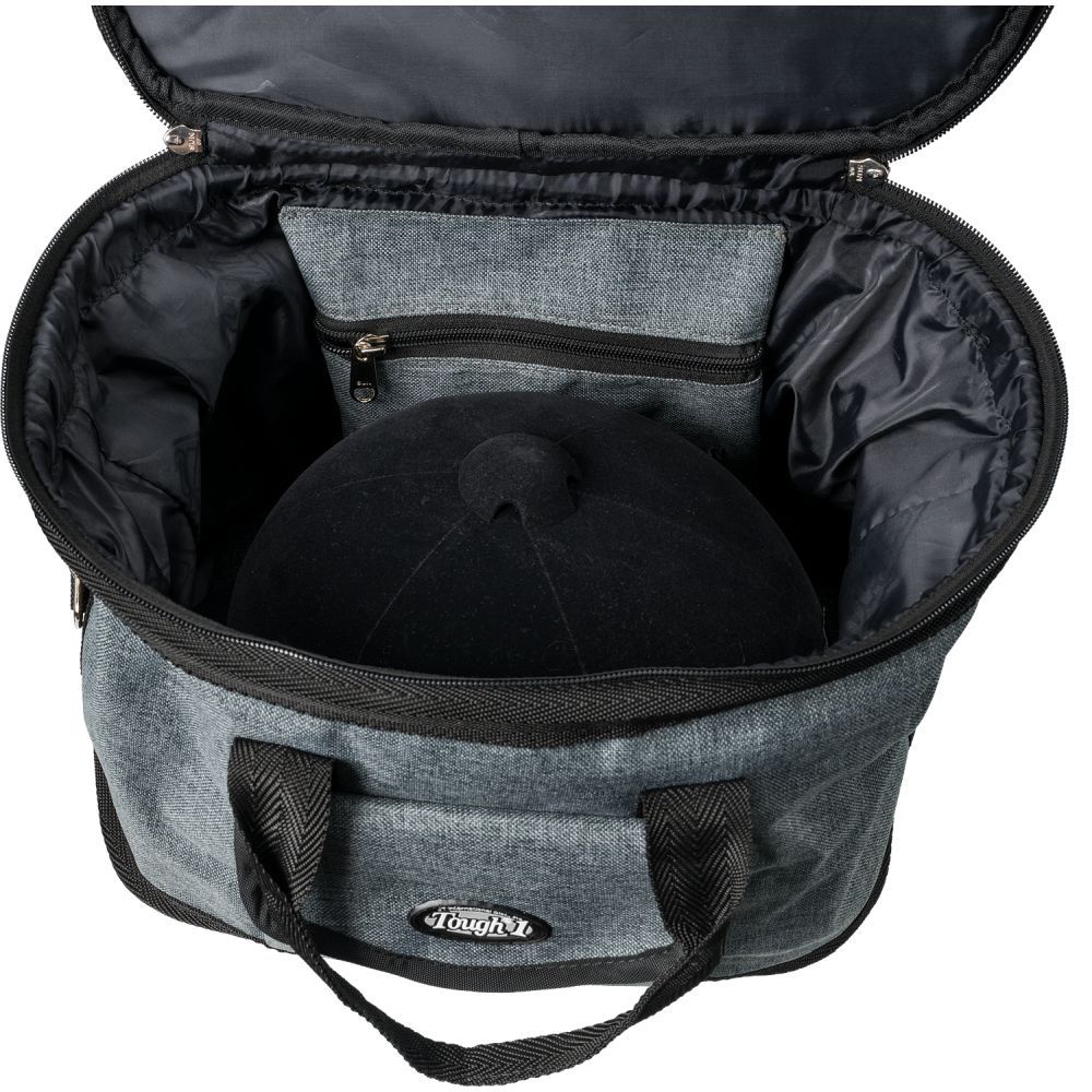 Tough 1 Heathered Grey Helmet/Grooming Bag