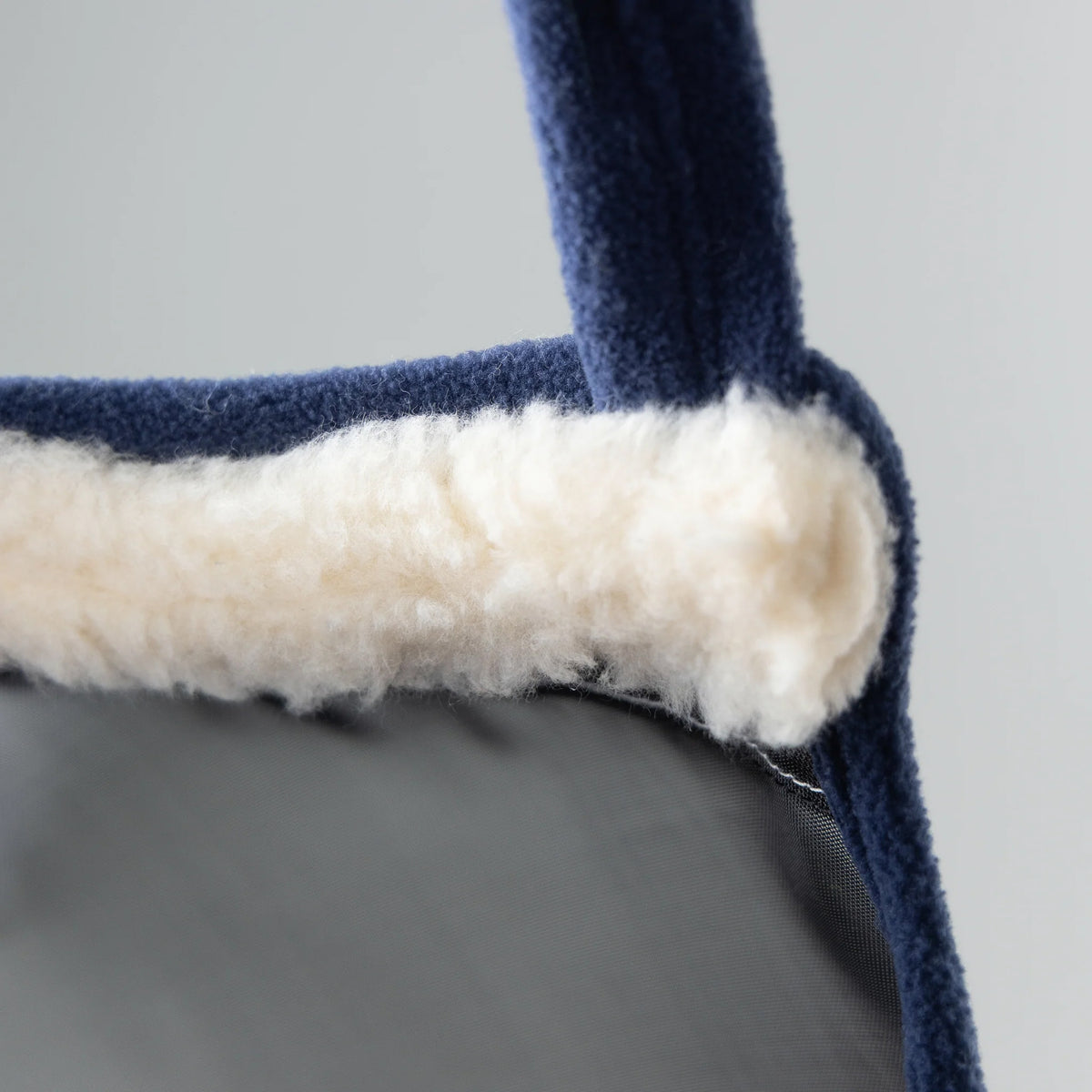 Shires FlyGuard Pro Fine Mesh Earless Fly Mask- Navy