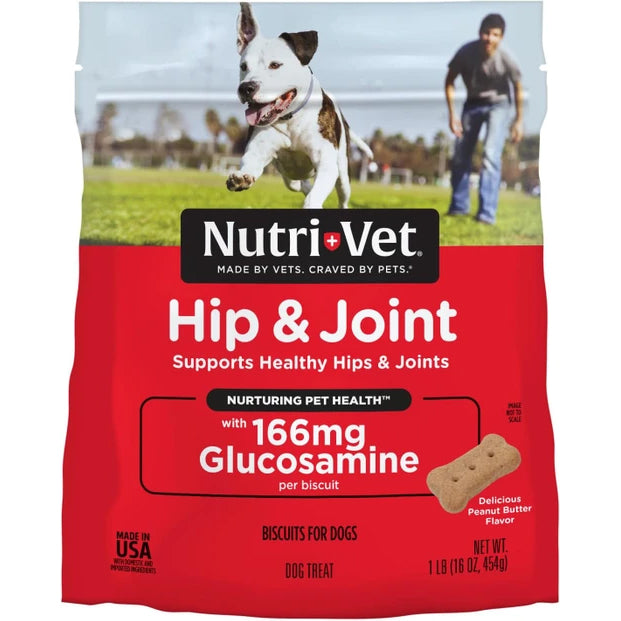 Nutri-Vet Hip & Joint Biscuits- 16oz.
