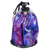 Tough-1 4 Piece Printed Brush Package- Purple Chevron
