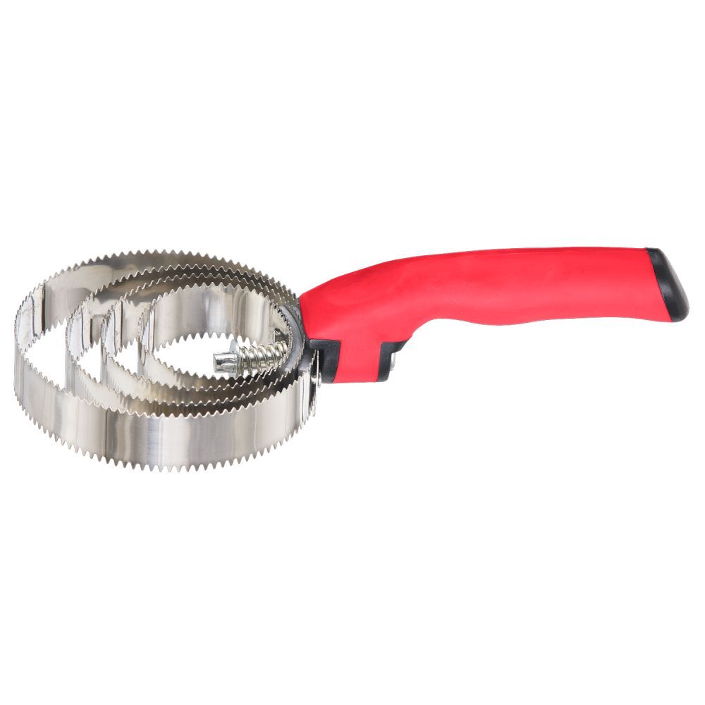 Tough-1 Great Grips Spring Curry Comb- Red
