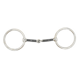 Jerry Beagley Smooth Weighted O-Ring Snaffle Bit