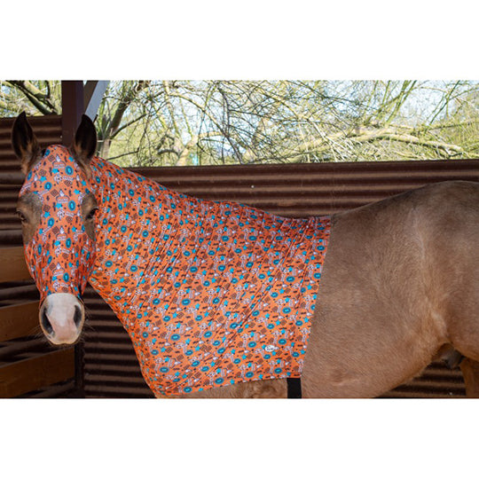 Schulz Equine Lycra Hood- Howdy