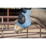 Schulz Equine Lycra Fly Mask- Turquoise Glass