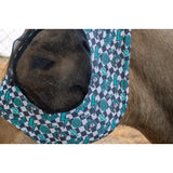 Schulz Equine Lycra Fly Mask- Turquoise Glass