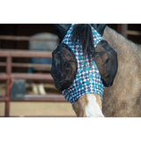 Schulz Equine Lycra Fly Mask- Turquoise Glass