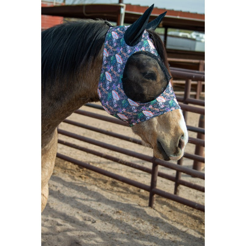 Schulz Equine Lycra Fly Mask- Vegas Rodeo