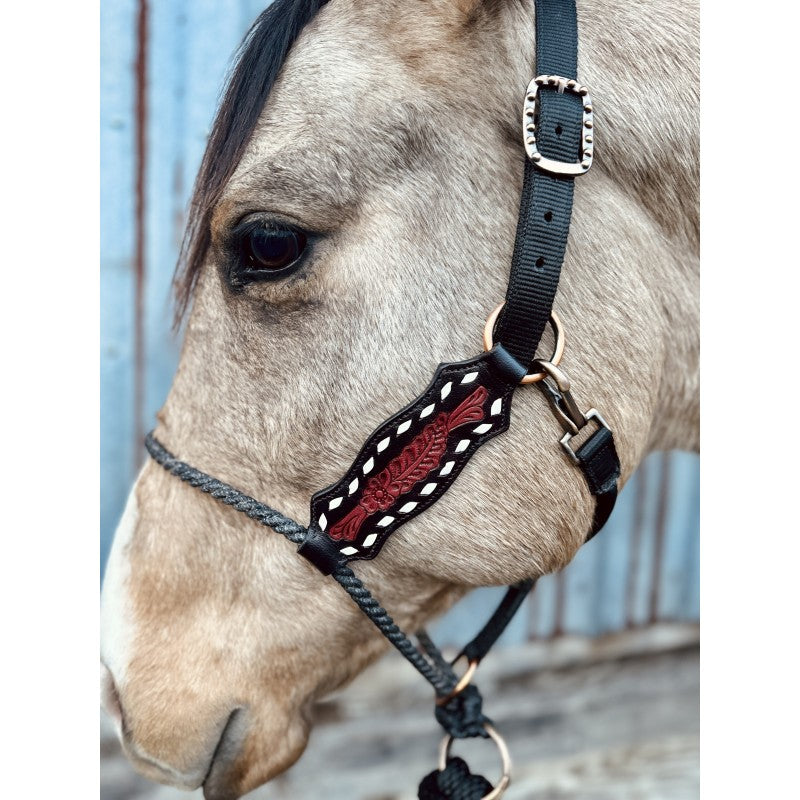 Schulz Equine Buckstitch Lariat Nose Halter