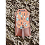 Schulz Equine Back Cinch Cell Phone Holder- Howdy