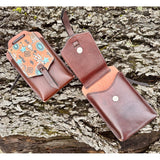 Schulz Equine Back Cinch Cell Phone Holder- Howdy