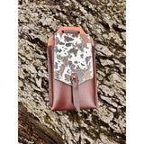 Schulz Equine Back Cinch Cell Phone Holder- Cattle Drive