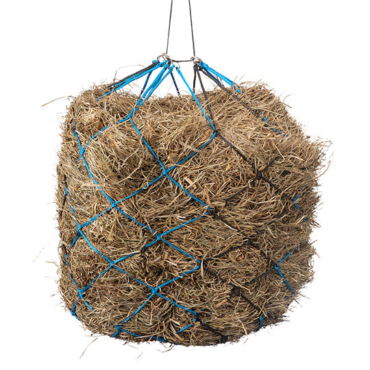 Tough 1 Two-Tone Hay Net- Light Blue/Black