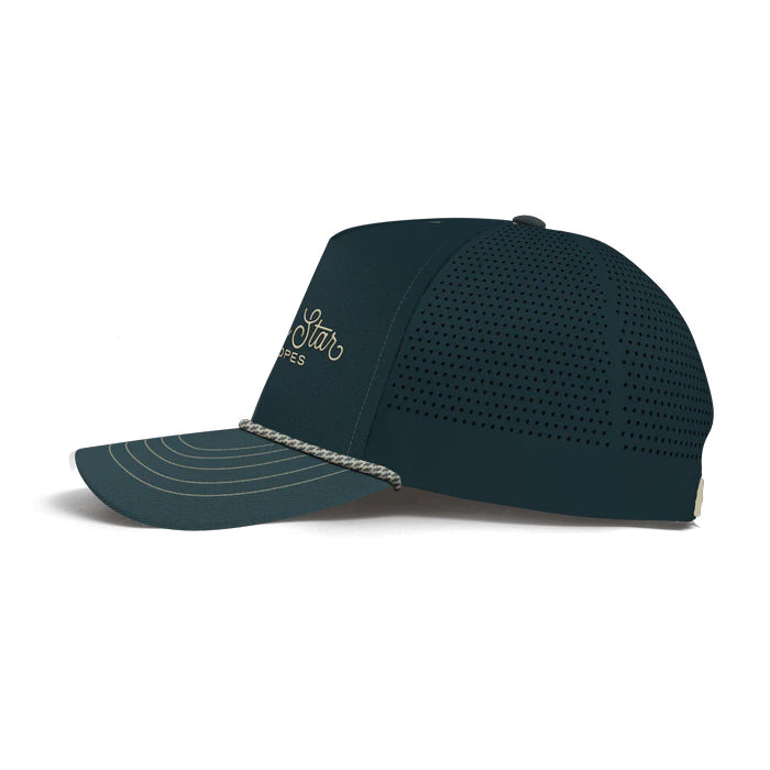 Lone Star Ropes Dark Vapor Pro Snap Cap w/ Script Logo