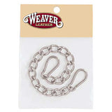 Weaver Leather Curb Chain with Safety Spring Snaps