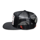 RopeSmart Black Trucker Cap w/ Cow Puncher Patch