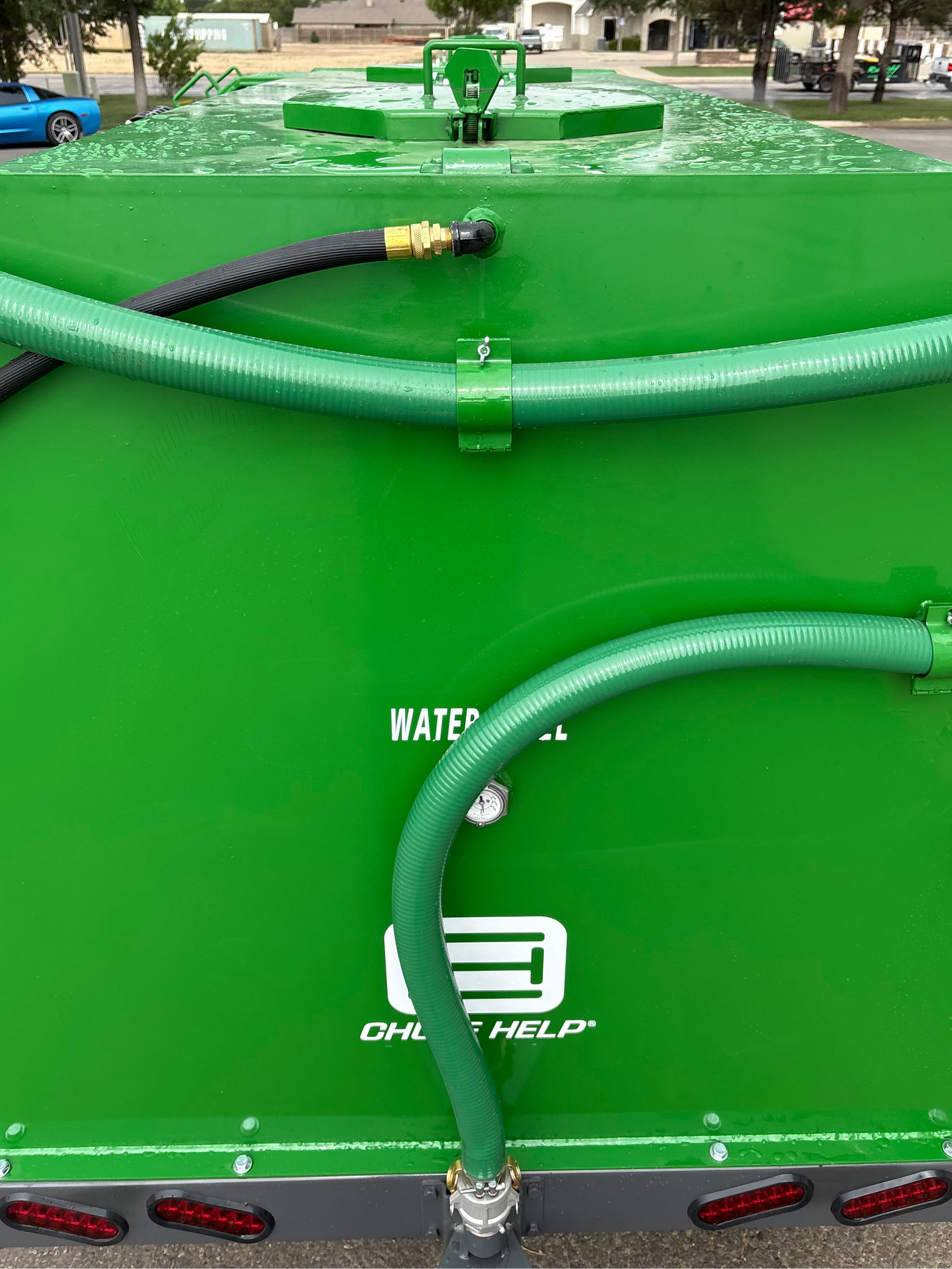 2027 Chute Help 1500 Gallon Metal Water Wagon
