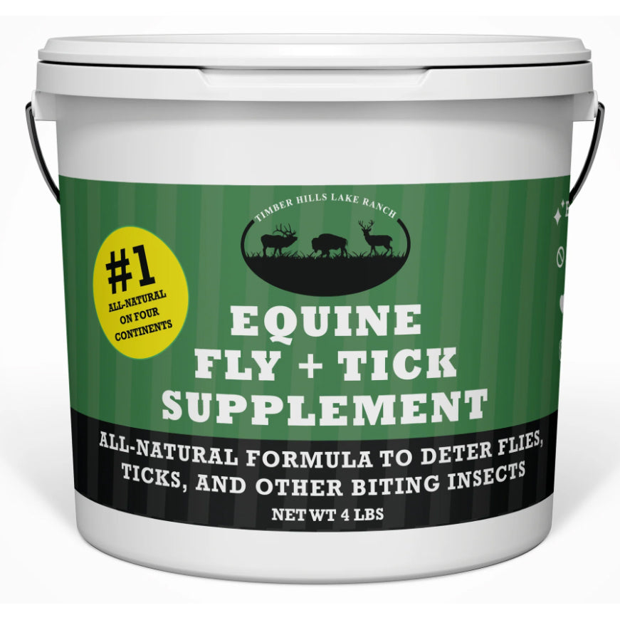 Timber Hills Lake Ranch Equine Fly & Tick Supplement- 4lbs