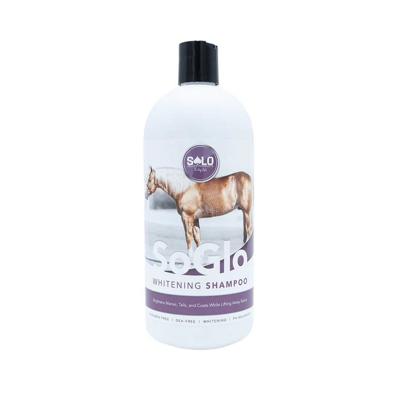 Solo Select SoGlo: Equine Whitening Shampoo- 32oz.