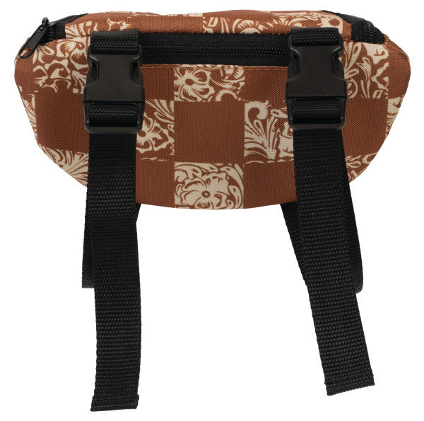Weaver Leather Saddle Pouch- Checkerboard