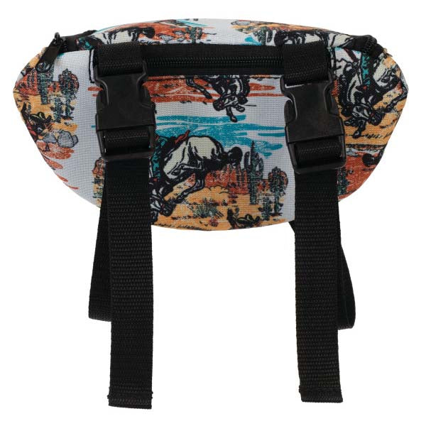 Weaver Leather Saddle Pouch- Bucking Bronco