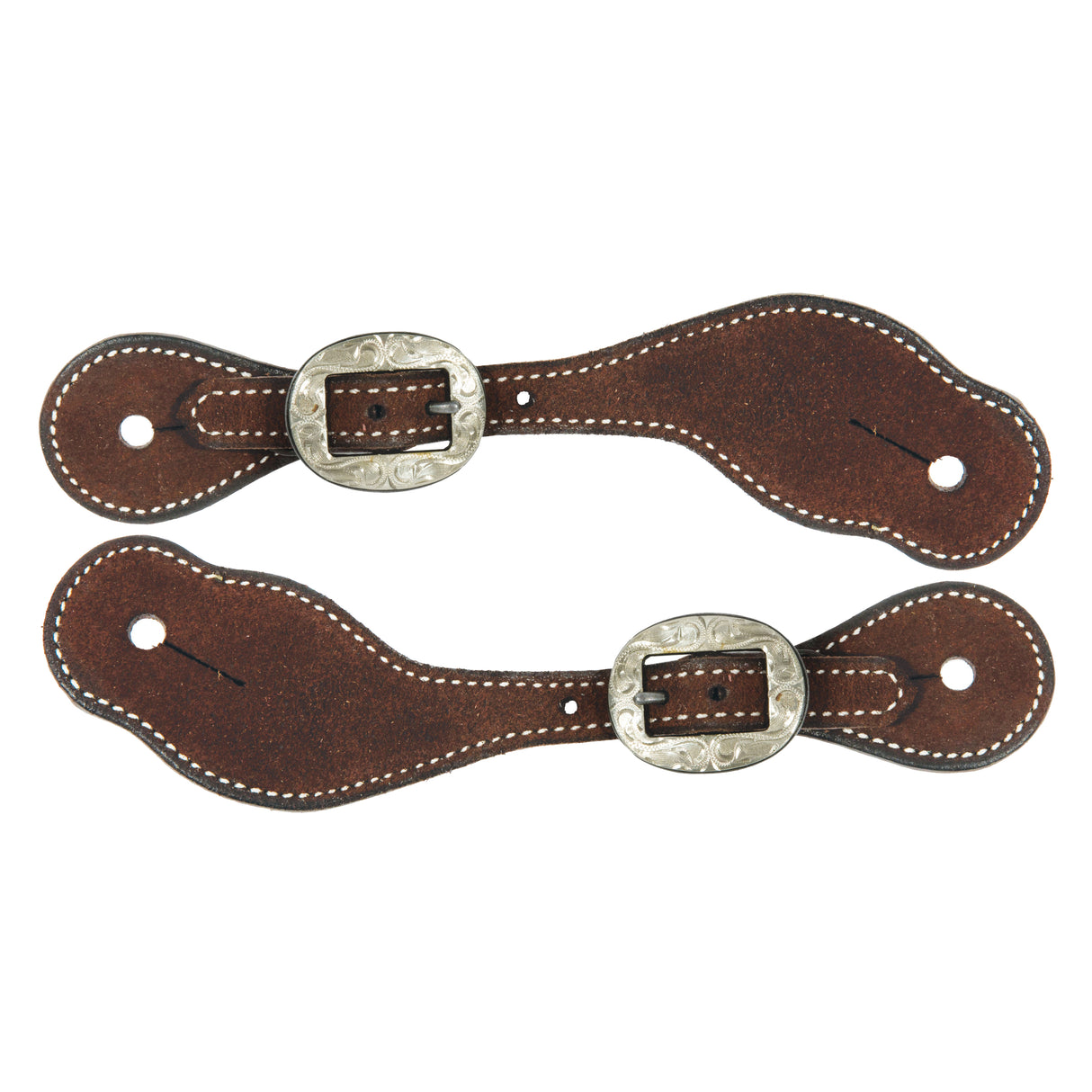 Professional's Choice Ladies Chocolate Roughout Spur Straps