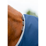 Horseware Amigo Hero Ripstop Plus Mediumweight Turnout Blanket- Navy/Silver