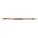 Rafter T Ranch Co. Brown Gator Print Wither Strap