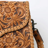 American Darling Tooled Leather Crossbody Purse