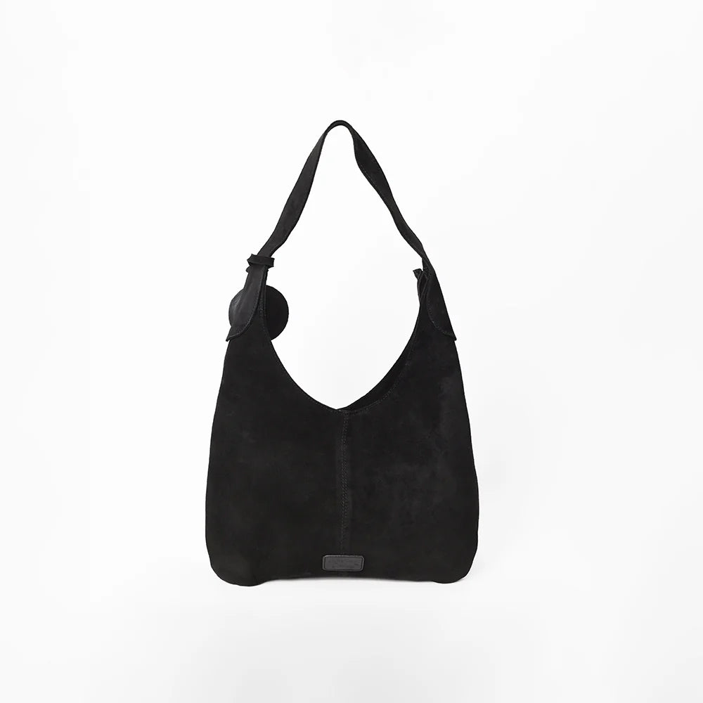 American Darling Embroidered Genuine Suede Hobo Purse