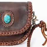 American Darling Turquoise and Fringe Purse