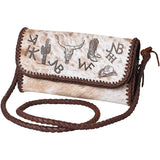 American Darling Hair on Hide Lasered Pencil Bag