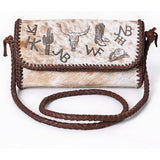 American Darling Hair on Hide Lasered Pencil Bag
