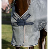Horseware Rambo Protector Fieldsafe Plus Fly Sheet- Silver/Navy/White/Beige