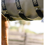 Horseware Rambo Protector Fieldsafe Plus Fly Sheet- Silver/Navy/White/Beige