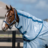 Horseware Amigo Bug Rug Plus Fly Sheet- Azure Blue/Navy & Electric Blue