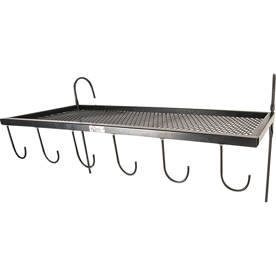 Classic Equine Arena Shelf with Bridle Hooks