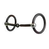 Bob Avila O-Ring Snaffle Bit with Textured Mouthpiece