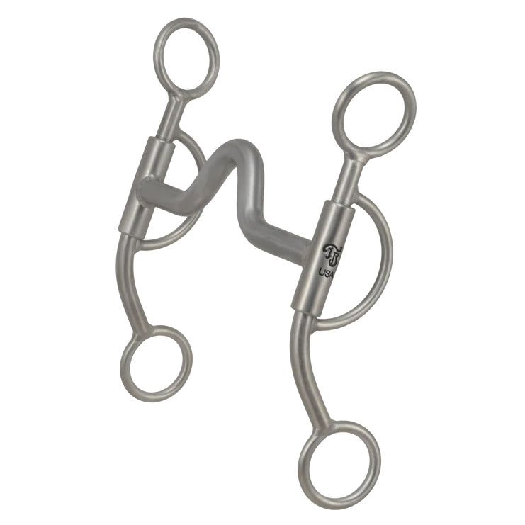Tom Balding Baseline Short Shank Medium Solid Port Bit