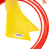 Rattler Ropes Neon Yellow Breakaway Flag- Single