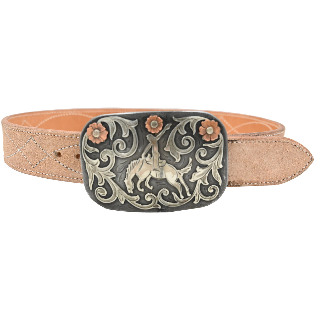 Cowperson Tack 1 1/2" Bronc Single Piece Belt Buckle