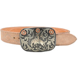 Cowperson Tack 1 1/2" Bronc Single Piece Belt Buckle