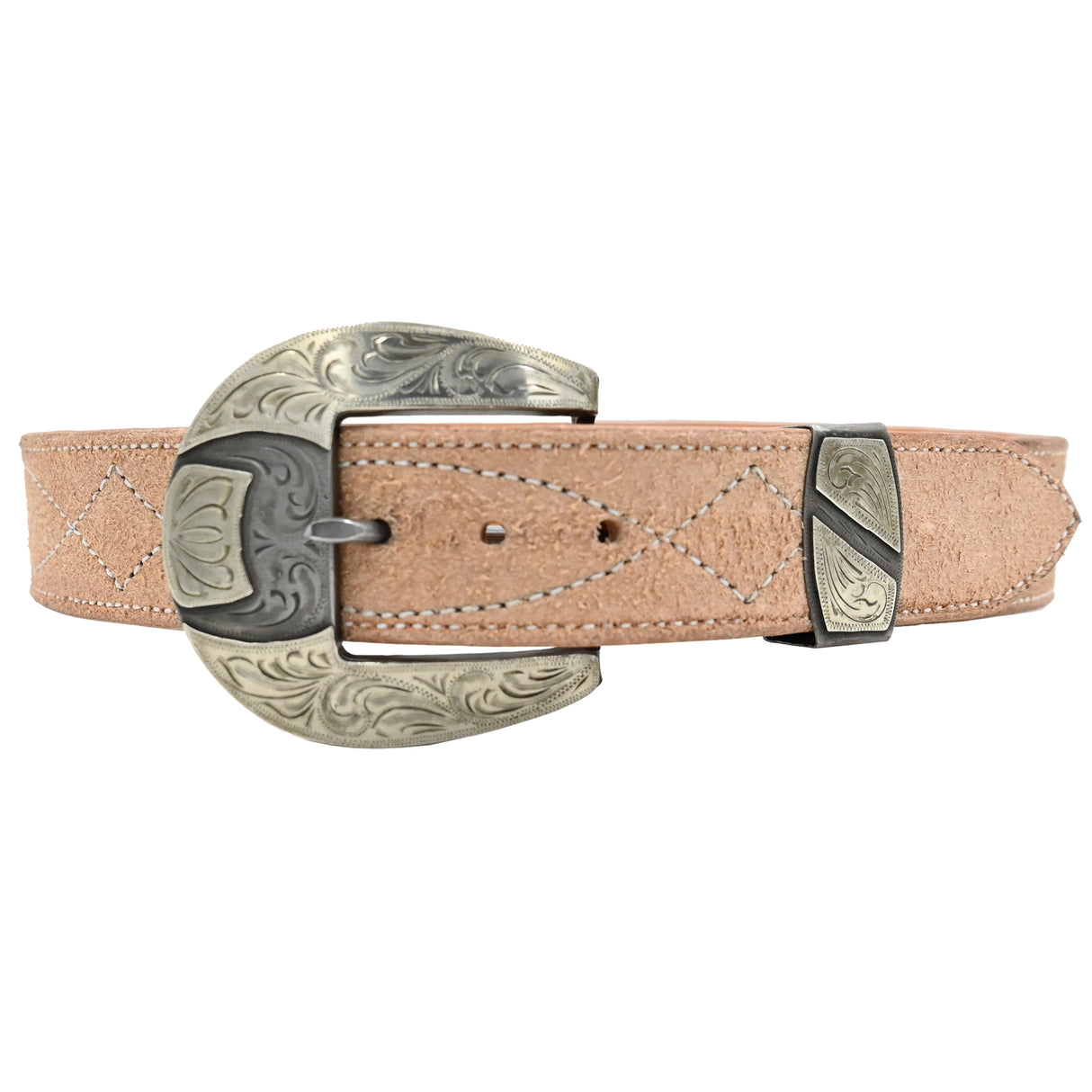 Cowperson Tack 1 1/2" Two-Piece Blued Steel Ranger Belt Buckle